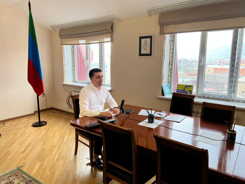 В Минмолодежи РД в режиме ВКС прошло совещание с представителями муниципалитетов