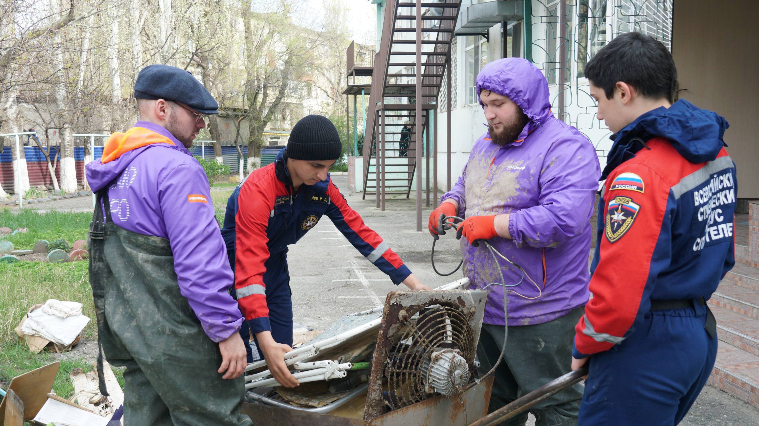 Штаб #МЫВМЕСТЕ продолжает оказывать адресную помощь пострадавшим от паводков