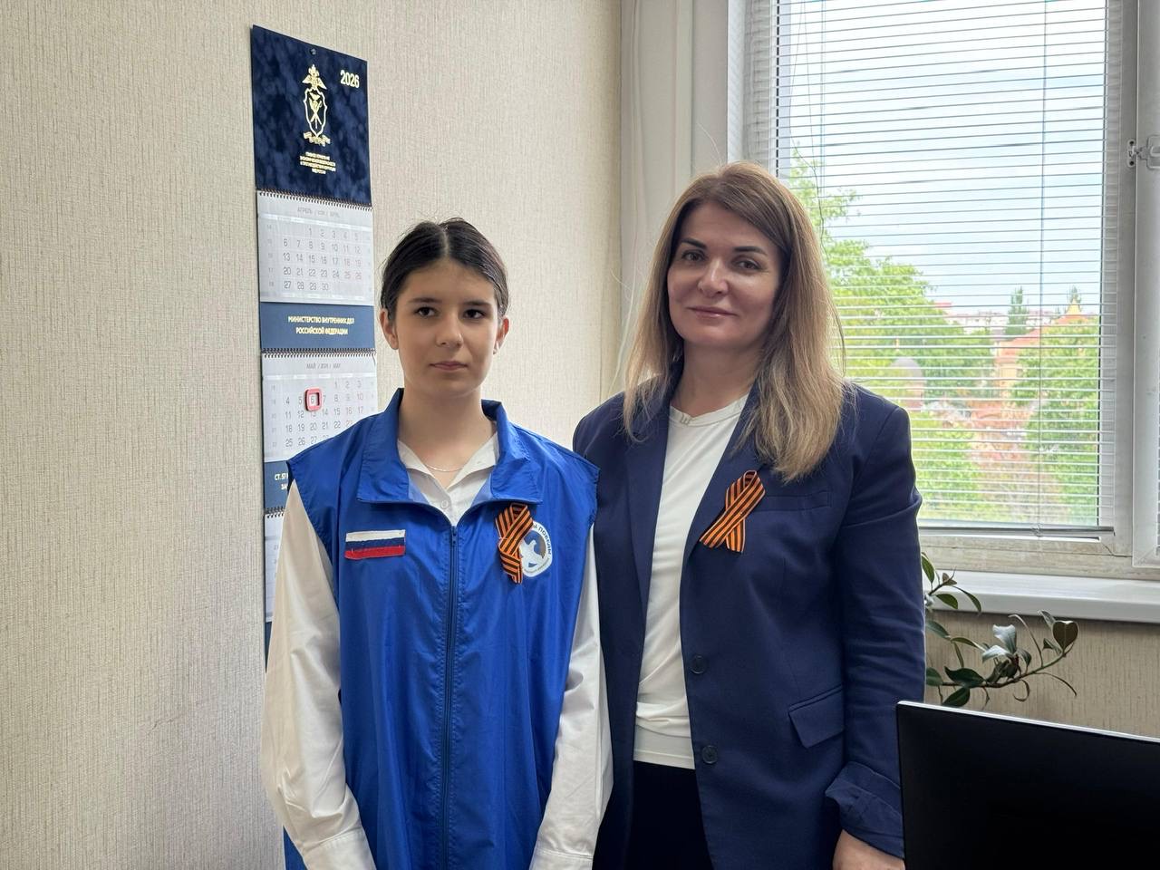 Коллектив Управления Федеральной налоговой службы по Республике Дагестан принял участие в акции «Георгиевская ленточка»