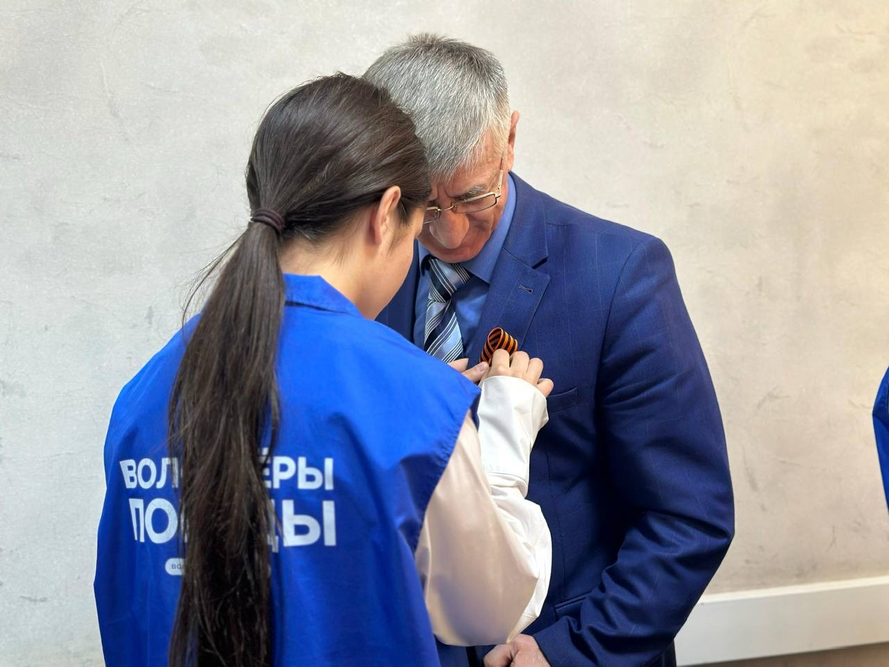 Коллектив Управления Федеральной налоговой службы по Республике Дагестан принял участие в акции «Георгиевская ленточка»