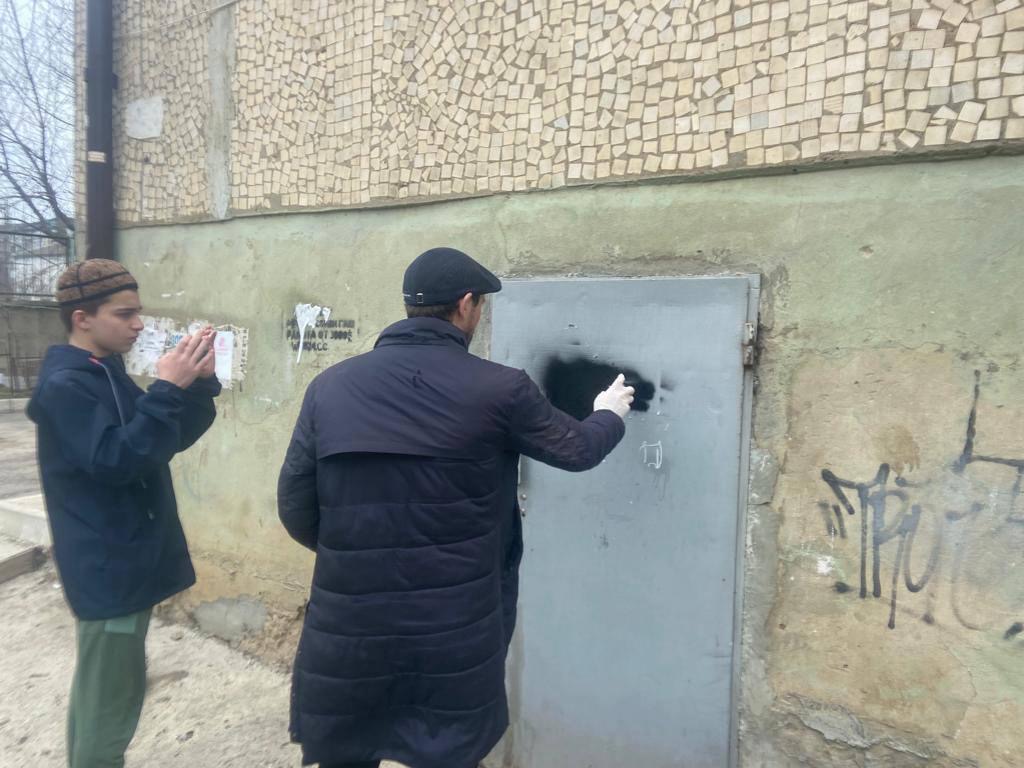 В Махачкале в рамках проекта «Закрась опасность», поддержанного грантовым конкурсом Росмолодёжи, прошла антинаркотическая акция