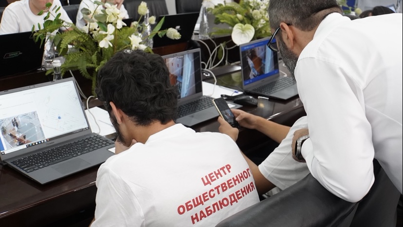 Волонтёры Дагестана обеспечивают работу Центра общественного наблюдения